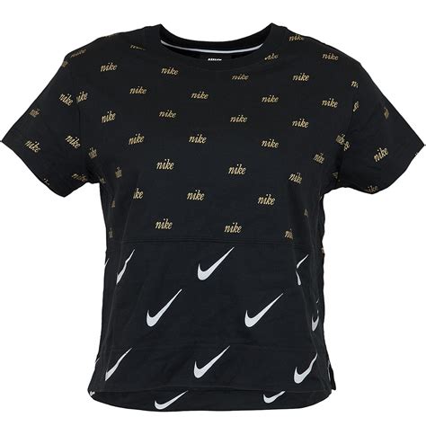 nike damen top schwarz|Schwarze Nike Tops für Damen .